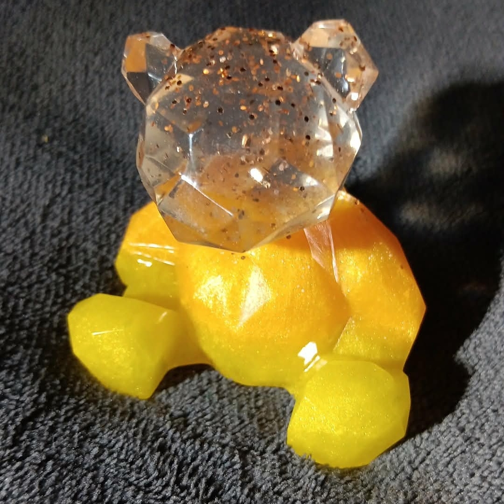 Candy Corn Bear Figurine